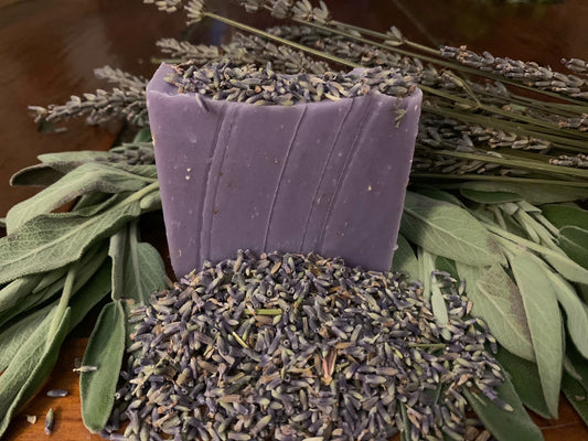 Lavender Sage Bar with Oatmeal